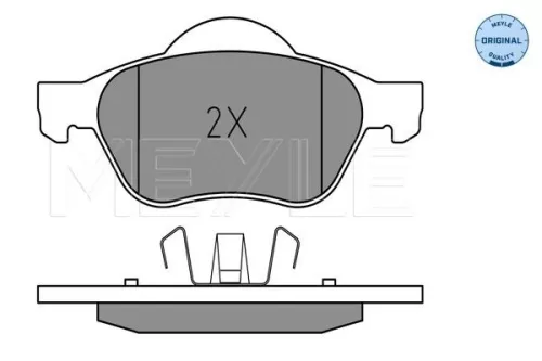 MEYLE Brake Pad Set, disc brake (0252321518)