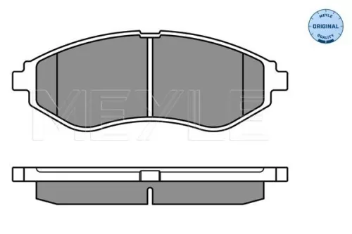 MEYLE Brake Pad Set, disc brake (0252397417)