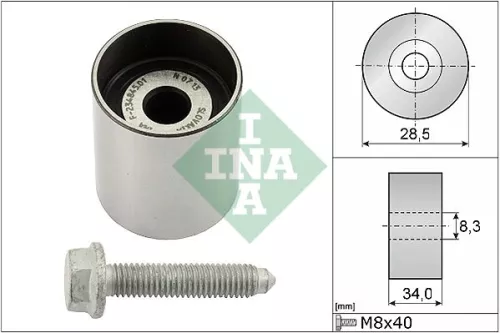 Deflection Pulley/Guide Pulley, timing belt