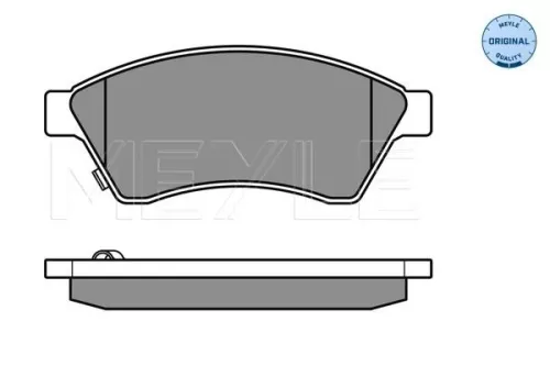 MEYLE Brake Pad Set, disc brake (0252503118/W)