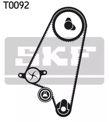 SKF Water Pump & Timing Belt Kit (VKMC05121)