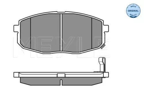 MEYLE Brake Pad Set, disc brake (0252396617/W)