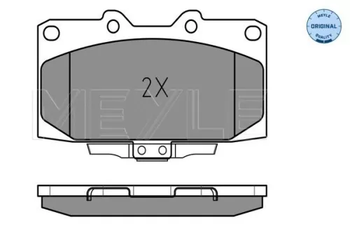 MEYLE Brake Pad Set, disc brake (0252185415/W)