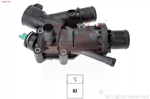 Thermostat, coolant