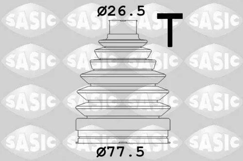 SASIC Bellow Kit, drive shaft (1904038)