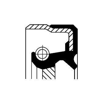 CORTECO Shaft Seal, manual transmission (01019482)