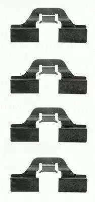 TEXTAR Accessory Kit, disc brake pad (82037300)