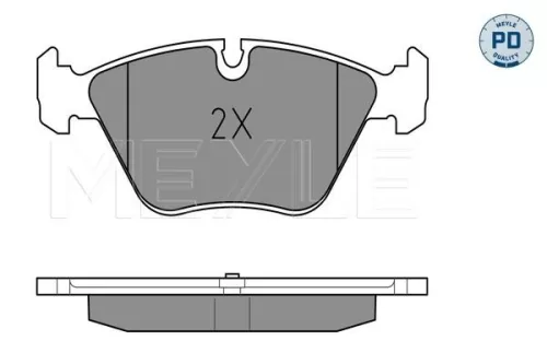 MEYLE Brake Pad Set, disc brake (0252318320/PD)