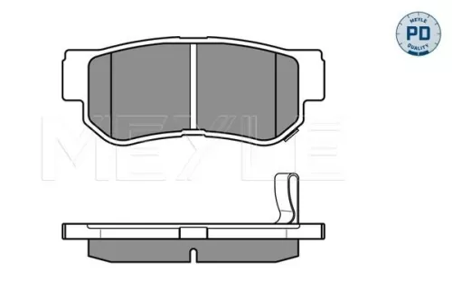 MEYLE Brake Pad Set, disc brake (0252354314/PD)
