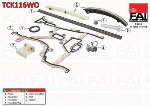 FAI AutoParts Timing Chain Kit (TCK116WO)