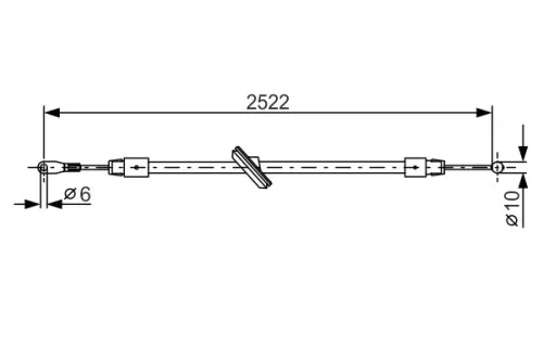 Cable Pull, parking brake