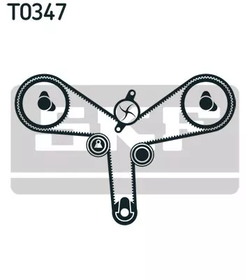 SKF Water Pump & Timing Belt Kit (VKMC95981)