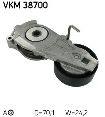 Belt Tensioner, V-ribbed belt
