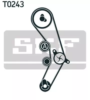 SKF Water Pump & Timing Belt Kit (VKMC01170-2)