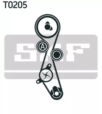 SKF Timing Belt Kit (VKMA03205)