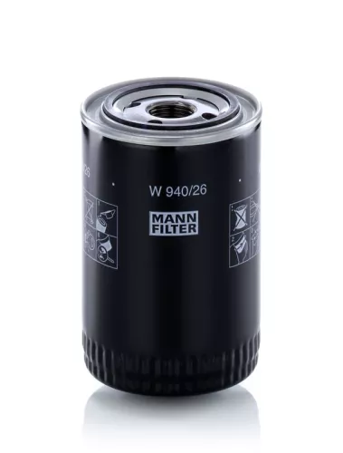 MANN-FILTER Oil Filter (W940/26)