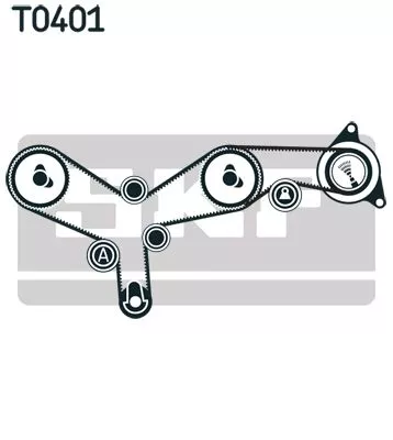 SKF Timing Belt Kit (VKMA03261)