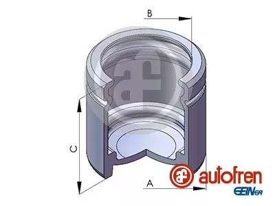 Piston, brake caliper