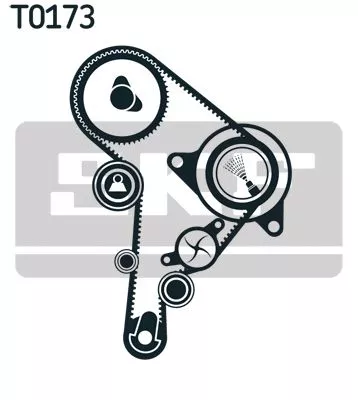 SKF Water Pump & Timing Belt Kit (VKMC01130)