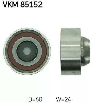 SKF Deflection Pulley/Guide Pulley, timing belt (VKM85152)