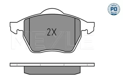 MEYLE Brake Pad Set, disc brake (0252301820/PD)