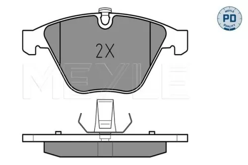 MEYLE Brake Pad Set, disc brake (0252334720/PD)