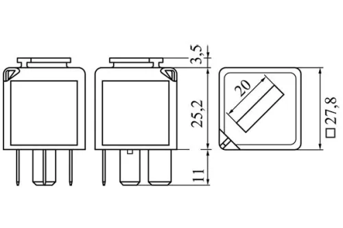 BOSCH Multifunctional Relay (0986332053)