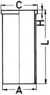 KOLBENSCHMIDT Cylinder Liner (89866190)