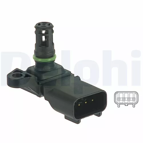 Sensor, boost pressure