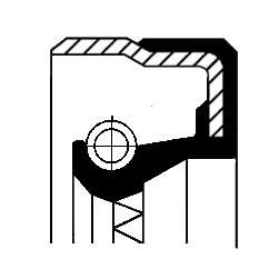 CORTECO Shaft Seal, differential (01034065B)