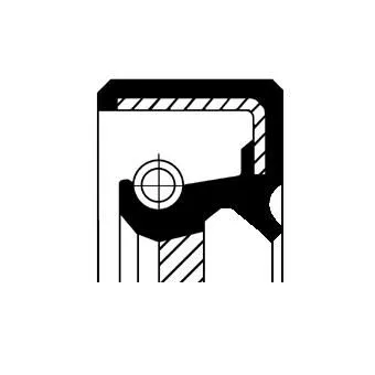 CORTECO Shaft Seal, manual transmission (19034984B)