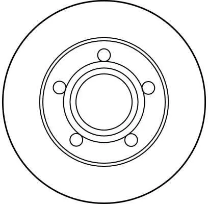 TRW Brake Disc (DF2666)