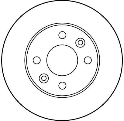 TRW Brake Disc (DF1013)