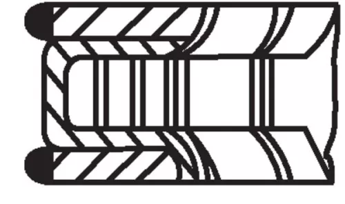 MAHLE Piston Ring Kit (08272N0)