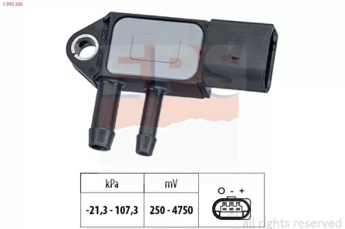 EPS Air Pressure Sensor, altitude adaption (1-993-265)