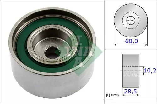Schaeffler INA Deflection Pulley/Guide Pulley, timing belt (532059910)