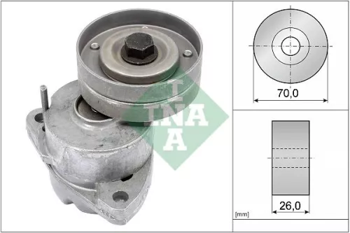 Belt Tensioner, V-ribbed belt