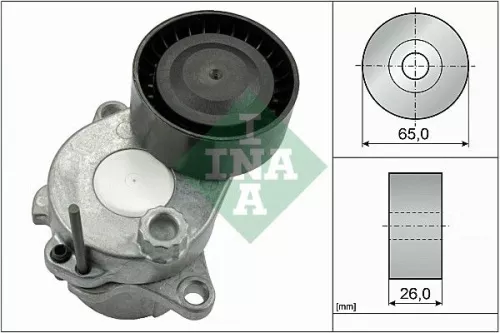 Belt Tensioner, V-ribbed belt