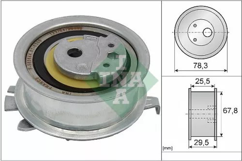 Schaeffler INA Tensioner Pulley, timing belt (531082510)