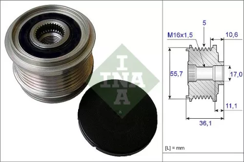 Alternator Freewheel Clutch
