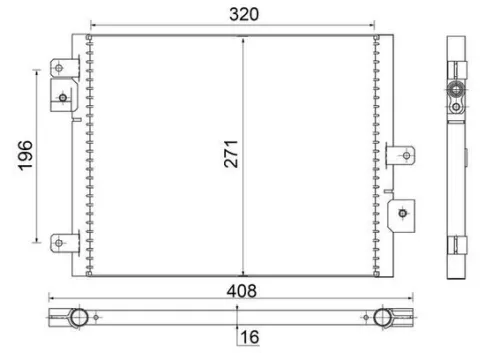 Condenser, air conditioning