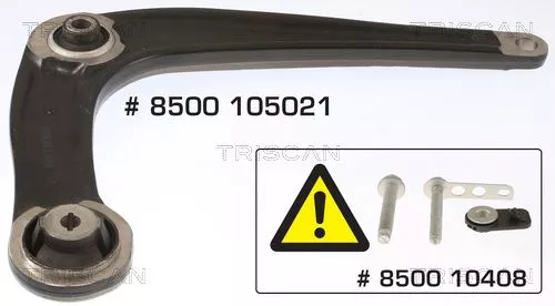 Control/Trailing Arm, wheel suspension