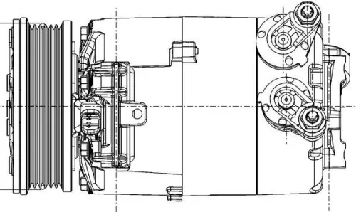 MAHLE Compressor, air conditioning (ACP1357000P)