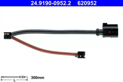 ATE Warning Contact, brake pad wear (24.8190-0952.2)