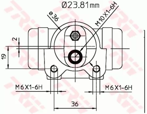 TRW Wheel Brake Cylinder (BWK224)