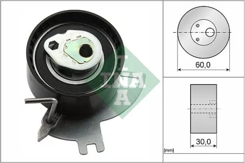 Schaeffler INA Tensioner Pulley, timing belt (531088510)