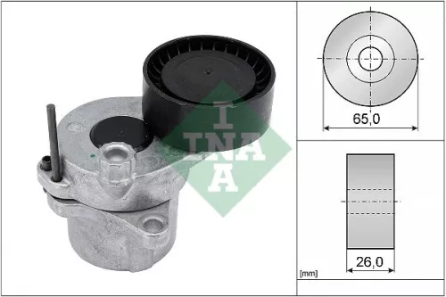 Belt Tensioner, V-ribbed belt