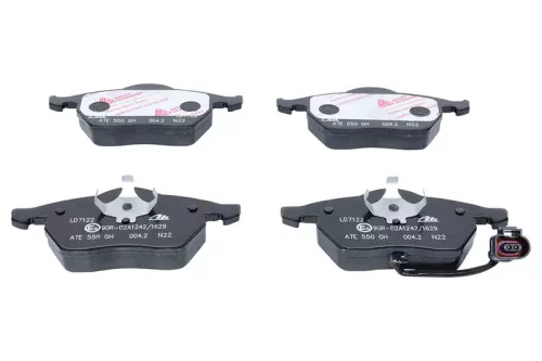 ATE Brake Pad Set, disc brake (13.0470-7122.2)