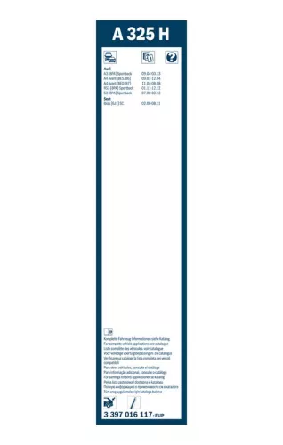 BOSCH Wiper Blade (3397016117)
