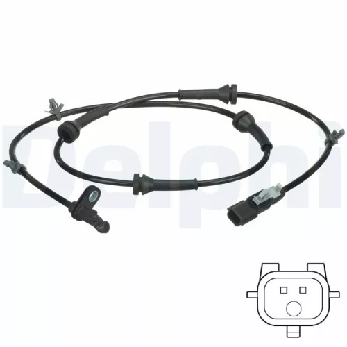 DELPHI Sensor, wheel speed (SS20676)